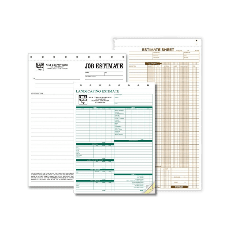 Estimate Forms